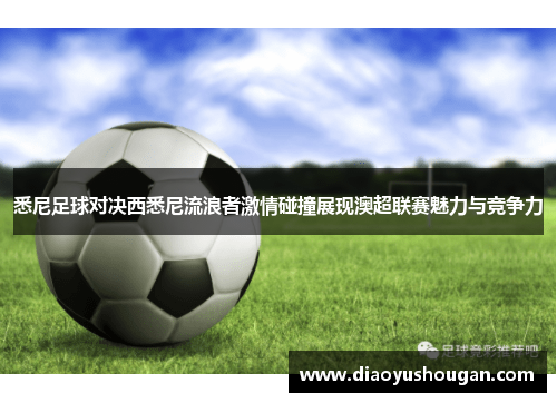 悉尼足球对决西悉尼流浪者激情碰撞展现澳超联赛魅力与竞争力